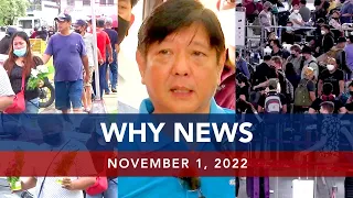 UNTV: Why News | November 1, 2022