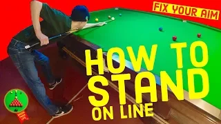 Fixed Aiming Snooker Stance Improve Alignment