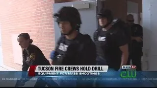 Tucson firefighters test new gear for shooting incidents