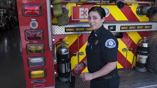 Fire Engine Tour featuring Lt. Amina Bakke