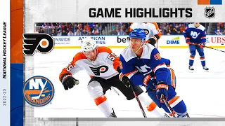 Flyers @ Islanders 11/26 | NHL Highlights 2022