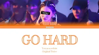 GO HARD - You as a soloist (TWICE) color coded lyrics
