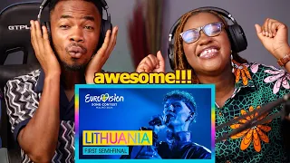 Silvester Belt - Luktelk (LIVE) | Lithuania 🇱🇹 | First Semi-Final | Eurovision 2024 I REACTION