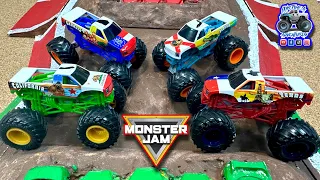 Toy Monster Truck Reveal | Episode #48 | Double Pack, State Trucks, Crush Cars, Racing & Freestyle