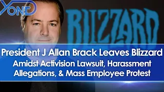 President J Allen Brack Leaves Blizzard Amidst Activision Lawsuit, Harassment Reports, & Protests