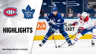 Canadiens @ Maple Leafs 5/6/21 | NHL Highlights