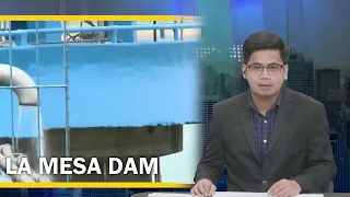 Antas ng tubig sa La Mesa Dam sa Quezon City, bumaba na din