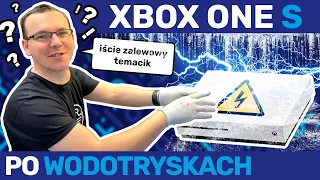 ZALANA cieczą konsola XBOX ONE S. Szybka i prosta naprawa ? Sprawdzamy!