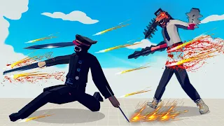 KATANA MAN - (Chainsaw Man) vs EVERY UNIT | TABS - Totally Accurate Battle Simulator