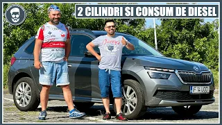 Cum merge și cât consumă SKODA KAMIQ în 2 CILINDRI? L-am provocat pe @AutoMasterChefByMihaiPopescu