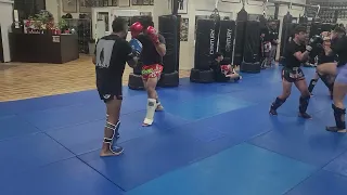 6/22 sparring