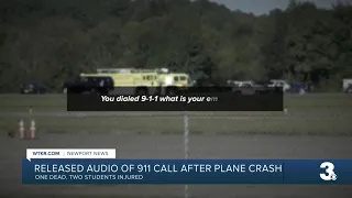 911 call released in deadly Newport News plane crash