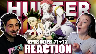 EPIC ENDING! 🔥 Hunter x Hunter Episodes 71-72 REACTION!