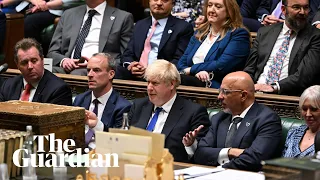 PMQs: Boris Johnson takes questions in parliament after resigning as prime minister – watch live