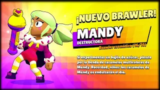 CONSIGO EL NUEVO BRAWLER CROMATICO MANDY EN BRAWL STARS