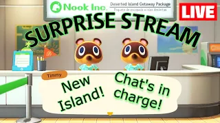 Chat's in charge island. Chat makes ALL the decisions. What could go wrong?