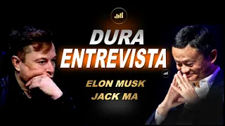 Lo deja como un TORPE - La DURA ENTREVISTA de Jack Ma, a Elon Musk (Doblado al Español)