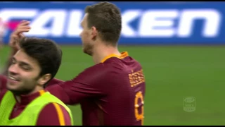 Il gol di Dzeko (83') - Roma - Fiorentina - 4-0 - Giornata 23 - Serie A TIM 2016/17