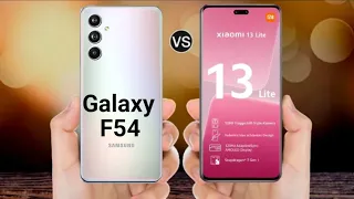 Samsung Galaxy F54 vs Xiaomi 13 Lite || Xiaomi 13 Lite vs Samsung Galaxy F54 || @TechnoRuhez