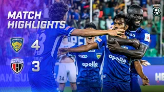 Highlights - Chennaiyin FC 4-3 NorthEast United FC | MW 22, Hero ISL 2022-23