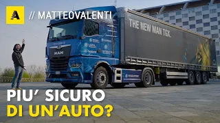 Un CAMION più AVANZATO di un'AUTO? Tutti i sistemi di SICUREZZA del MAN TGX