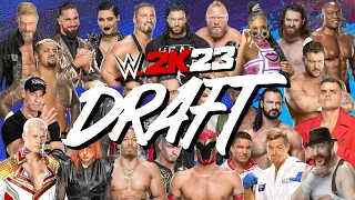 WWE 2K23 | Universe Mode - 'THE DRAFT!' | #01