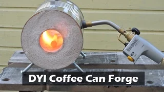 How to Make a Coffee Can Forge