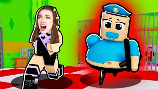 СБЕГИ от МАЛЫША БАРРИ в ROBLOX ! 😱