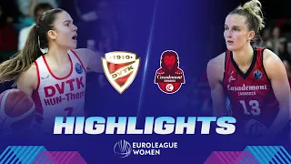 DVTK HUN-Therm v Casademont Zaragoza | Gameday 2 | Highlights | EuroLeague Women 2023-24