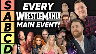 TIER LIST: WWE WrestleMania Main Events