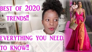 2020 SPRING SUMMER FASHION TRENDS + HOW TO WEAR THEM