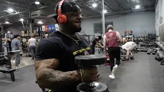 Back and Bicep Post Olympia Workout with IFBB PRO Bodybuilder Chris Hunte Vyotech Nutritionals