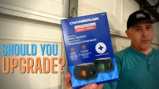 Should you UPGRADE? - 820CB New Chamberlain Safety Sensors #liftmaster #chamberlain #safetysensors