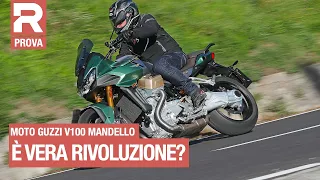 Moto Guzzi V100 Mandello - Prova - In sella alla rivoluzione Guzzi