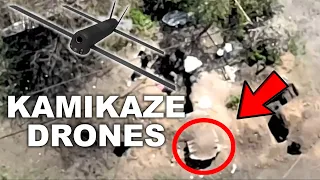 FIRST Kamikaze Switchblade Drone VIDEO Released in Ukraine