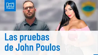 Caso Valentina Trespalacios: John Poulos se defiende