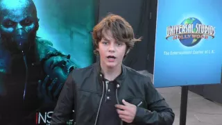 Ty Simpkins at the Halloween Horror Nights Opening Night at Universal Studios in Hollywood