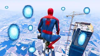 GTA 5 Random Portals #45 (Spiderman Teleport To Secret Location)