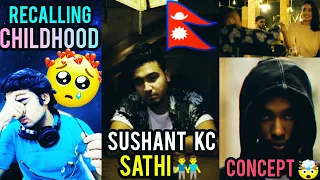 INDIAN RAPPER REACTS TO NEPALI ARTIST 🇮🇳🇳🇵❤️| Sathi - Sushant KC | JAY GAJRANI REACTIONS 🇮🇳💯