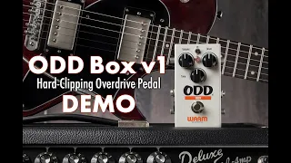 ODD Box v1 Demo | Hard-Clipping Overdrive Pedal // Review & Starter Settings
