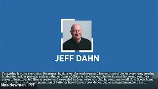 Honouree Jeff Dahn