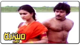 Rustum Movie  || Super Comedy Scene  Between Chiranjeevi & Urvashi