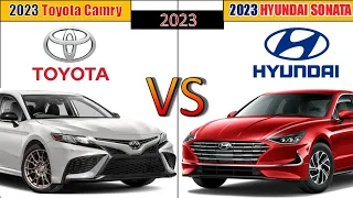 2023 Toyota Camry vs 2023 Hyundai Sonata Engine, Specification & Price Comparison