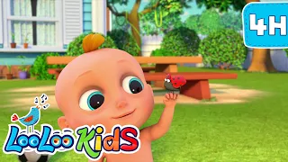 Skip to My Lou & Countless More Hits | 4-Hour LooLoo Kids Song Collection | Endless Fun for Kids