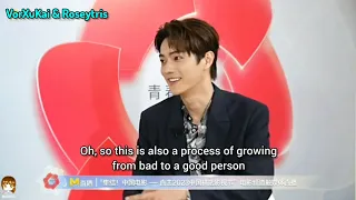 [ENG SUB] XuKai x New Media Interview 2023.10.31 " I want to challenge suspense and horror script"