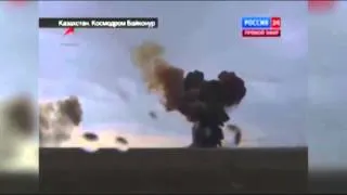 Proton rocket failure compilation