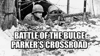 106th Infantry Division in the Battle of the Bulge - Parkers' Crossroad