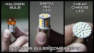 Chinese vs Expensive LED Indicators Bulbs Comparison | 360° Orange LED Indicators