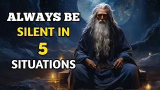 Always Be Silent in 5 Situations - A Buddhist and Zen Motivational Story