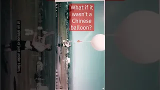 Chinese spy balloon maybe something else? #ufosighting #chineseballoon